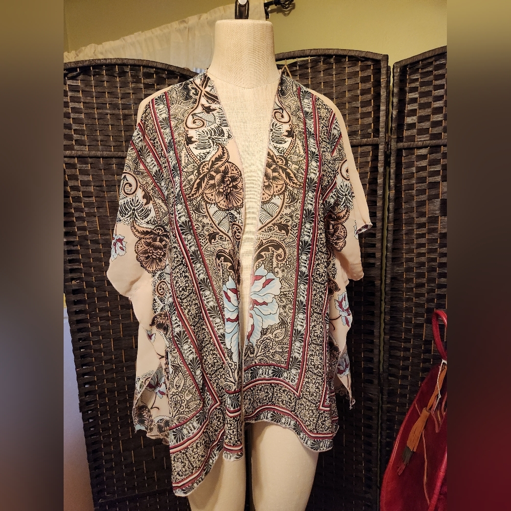 Live 4 Truth Multicolor Floral Kimono